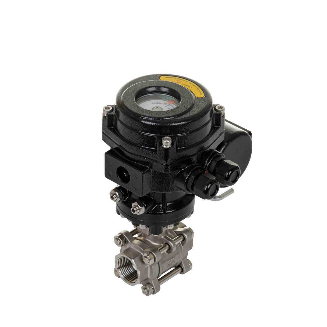 不锈钢电动丝扣球阀 不锈钢电动丝扣球阀