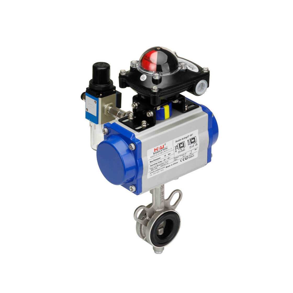 铸钢气动蝶阀 铸钢气动蝶阀